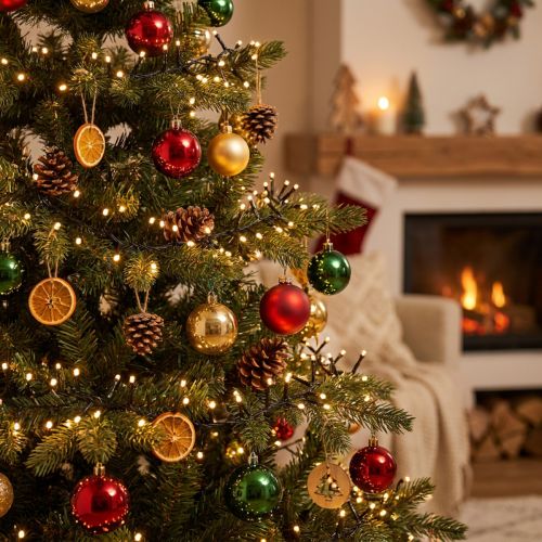 LED rijstlichtketting 240 18m zwart/warm wit | Floristik24.nl