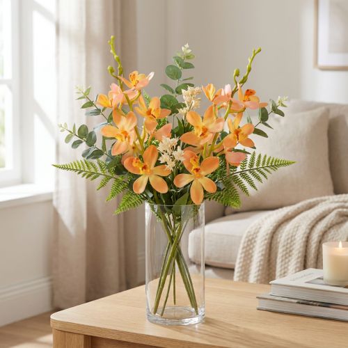 Kunstmatige Orchideeën Tak 8