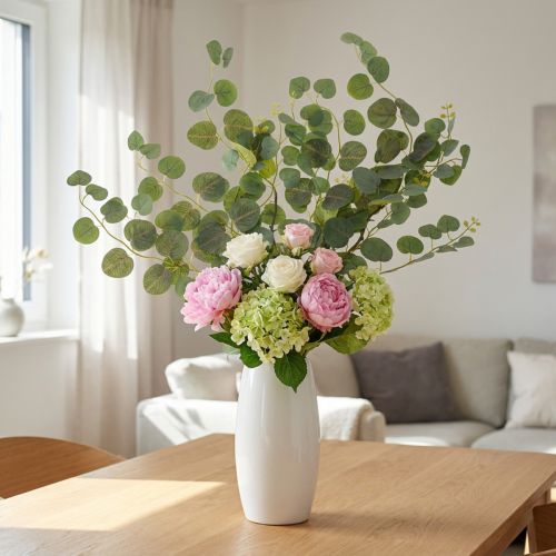 Decoratieve eucalyptustak, ideaal als tafeldecoratie, 120 cm | Floristik24.nl