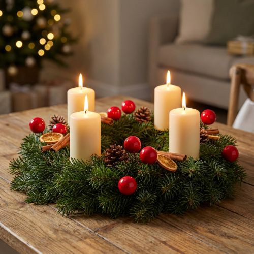 Kunstmatige mini-kerstballen in de vorm van rode bessen voor bloemversiering, 2 cm, 48 stuks | Floristik24.nl