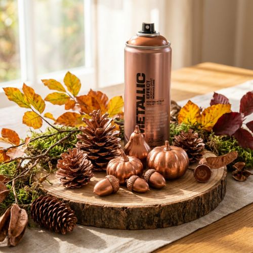 Copper Spray Lak Spray Effect Spray Metallic Lak Koper 400ml | Floristik24.nl