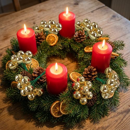 Kerstballen op draadglas spiegel bessen goud 2,5cm 140 st | Floristik24.nl