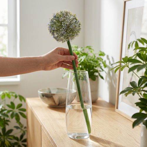 Kunstmatige Allium-bloemtak, levensecht uiterlijk, 90 cm | Floristik24.nl