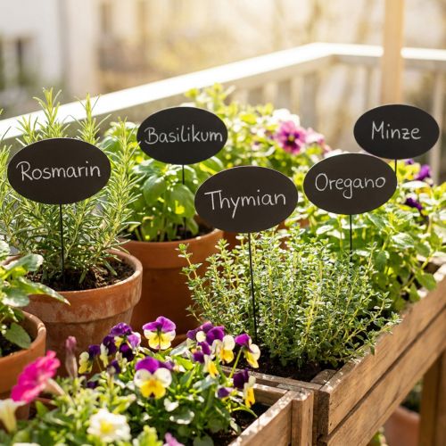 Artikel Decoratieve zwarte ovale krijtbord houten pinnen 10×6cm 12 stuks