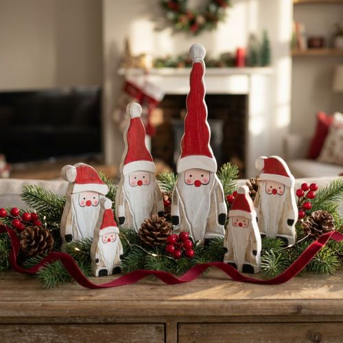 Kerstman 17cm 6st | Floristik24.nl