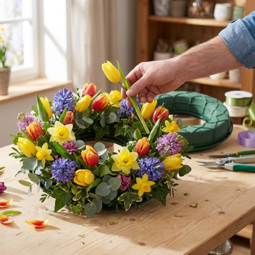 Artikel OASIS® IDEAL Universele Steekschuimring Groen Ø27,5cm 3 st