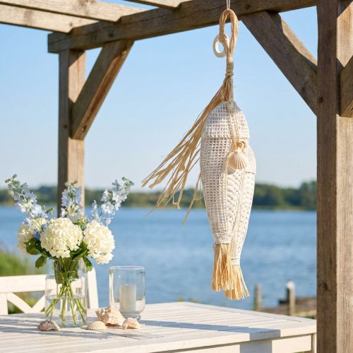 Vis om op te hangen, maritiem, decoratiehangers met vissen, tropische feestdecoraties | Floristik24.nl