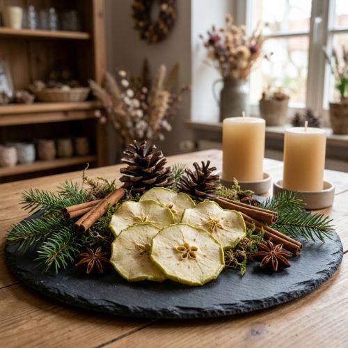 Groene appelschijfjes 500g | Floristik24.nl