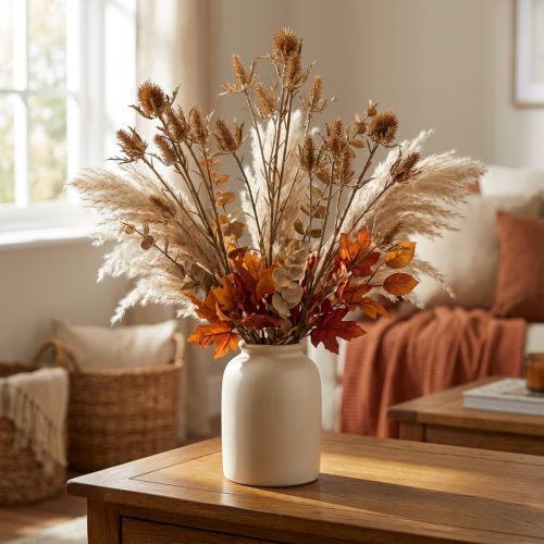 Distel kunsttak Goud L71.5cm | Floristik24.nl