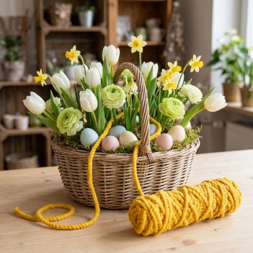 Viltkoord pluizig Mirabell dooiergeel 25m | Floristik24.nl