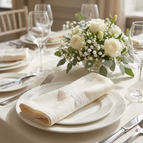 Decoratief lint met kant, bloemen geschenklint, huwelijksdecoratie lichtgeel B20mm L20m | Floristik24.nl
