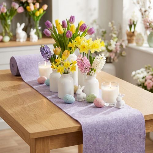 Viltlint lila 15cm 5m | Floristik24.nl