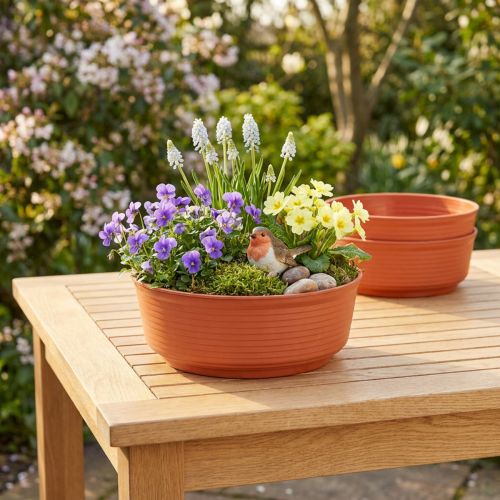 Z-kom kunststof Ø22cm 10 stuks | Floristik24.nl