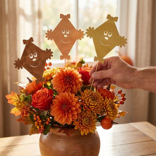 Herfstdraken, tuinpalen, herfstpalen L32,5cm 12 stuks | Floristik24.nl