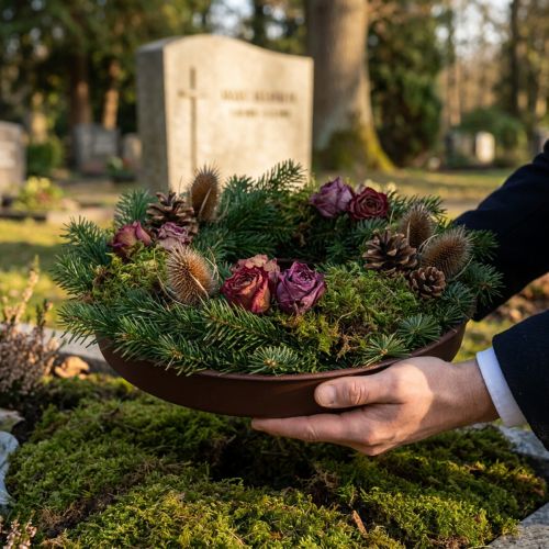 Artikel Plantenring “Rondino” bruin Ø35cm 1 stuk