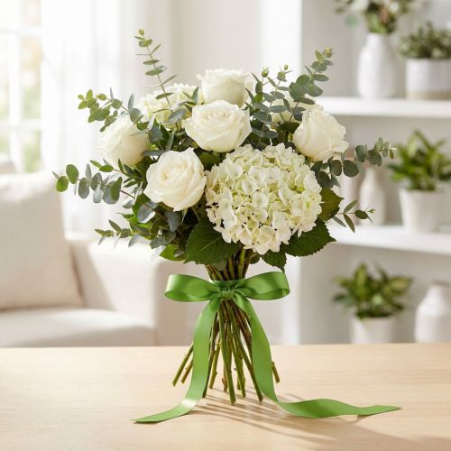 Cadeau- en decoratielint groen 15mm 50m | Floristik24.nl