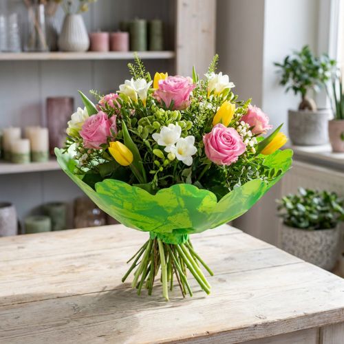 Rondella manchetten Ø38cm groen 50st | Floristik24.nl