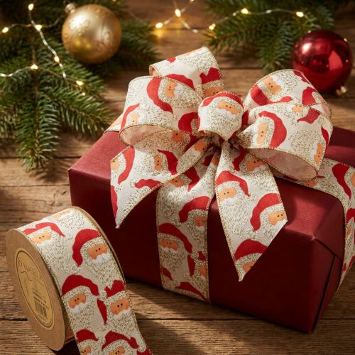 Decoratief lint Kerstman