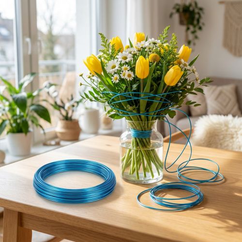 Aluminium knutseldraad voor creatief knutselen en decoreren | Floristik24.nl