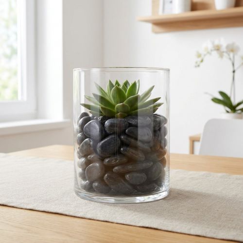 Rivierkiezels zwart 20mm - 40mm 5kg | Floristik24.nl