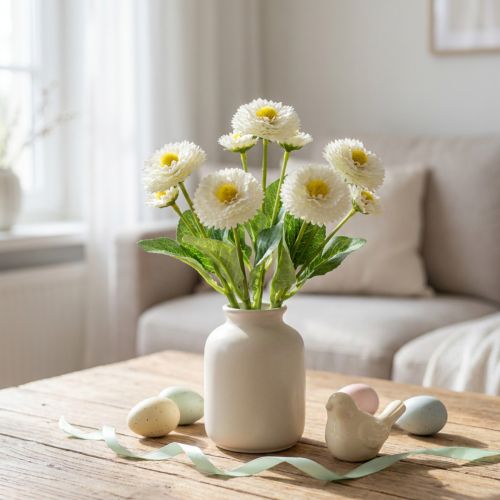 Bellisbund wit 22cm 4st | Floristik24.nl