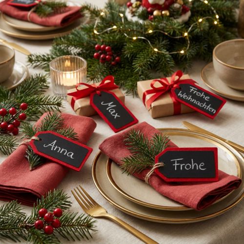 Cadeaukaartjes met schoolbordpen 18 st | Floristik24.nl