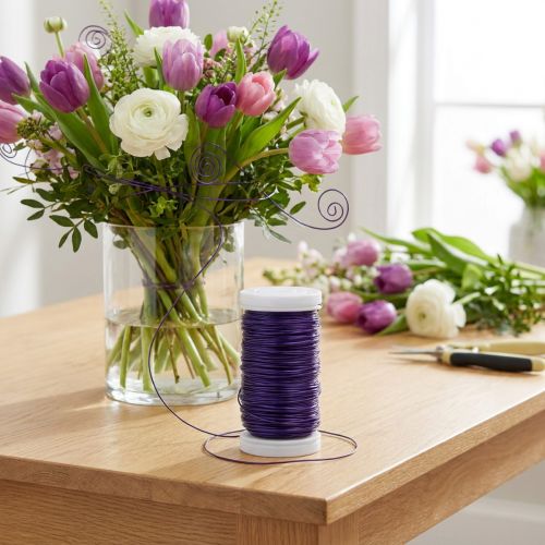 Decoratieve sieradendraad voor creatieve knutselideeën en bloemsierkunst | Floristik24.nl