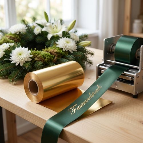 Artikel Goud reliëffolie 175mm x 50m