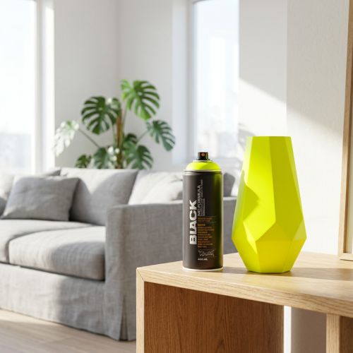 Kleur Spuitverf Fluorescerend Geel Neon 400ml | Floristik24.nl