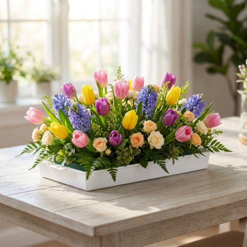 OASIS® Witte Sandwichschaal voor Bloemisterij & Decoratie 23x11x2,5cm Set van 25 stuks | Floristik24.nl