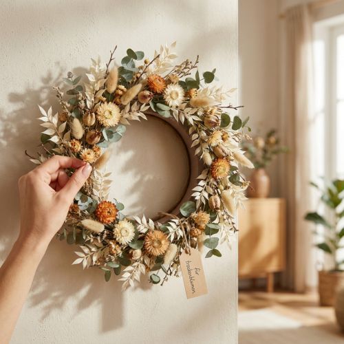 Artikel Oasis Steekschuimring Biolit Nature Source Bruin 44cm 2 st