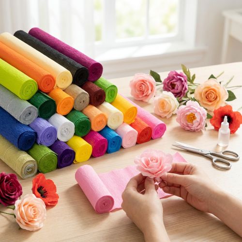 Crêpepapier bloemist crêpe 50x250cm | Floristik24.nl