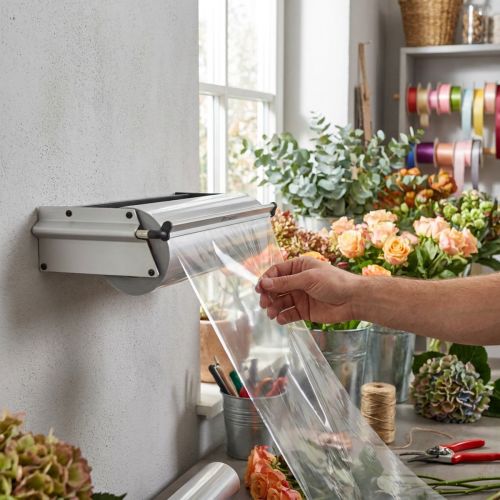 Papierfolie wanddispenser ZAC 75 cm | Floristik24.nl