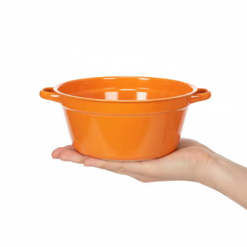 Artikel Bloempot van plaatstaal, lentedecoratie voor de woonkamer, 25 cm, 3 stuks