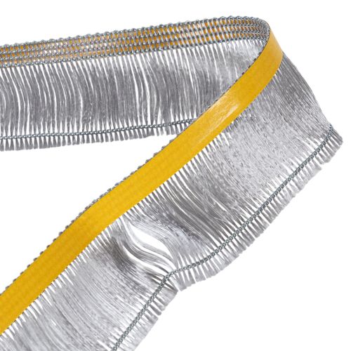 Zilverkleurige zelfklevende haartape voor pony's, 25 meter | Floristik24.nl
