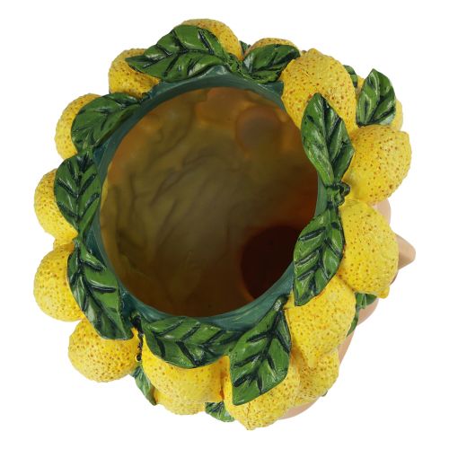 Artikel Buste vrouw plantenpot citroen decoratie Mediterraans H21,5cm