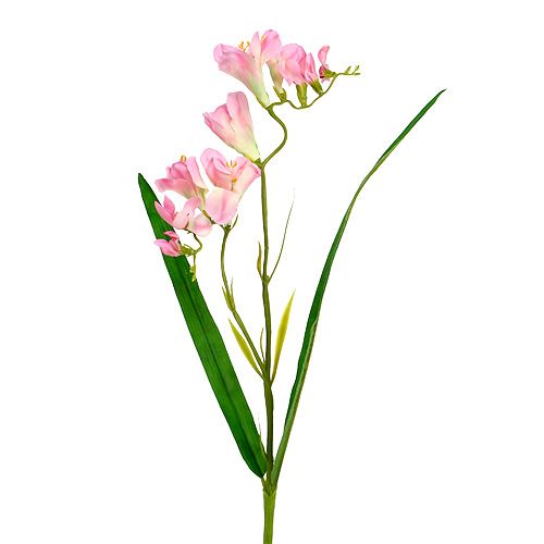 Floristik24 Freesia 56cm Roze 4st