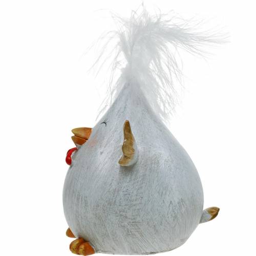 Floristik24 Funny Chick Lente Decoratie Pasen Tafeldecoratie Decoratief Kip 13cm