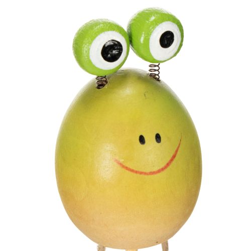 Artikel Tuinstekers in de vorm van kikkers voor het versieren van plantenpotten in de lente of zomer, 34 cm, 6 stuks