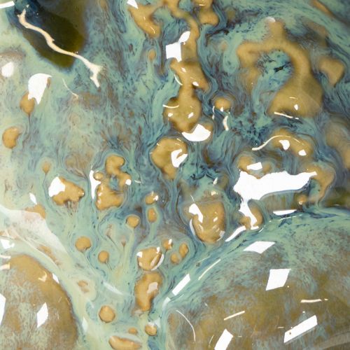 Artikel Kikkerfiguurtje, zomerdecoratie van keramiek voor huis en balkon, 12 cm, 3 stuks