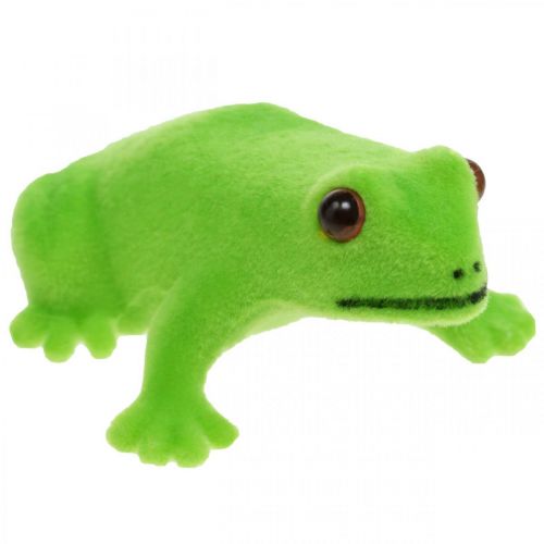 Artikel Kikker deco figuur groen tafeldecoratie zomerdecoratie 5.5cm 12st