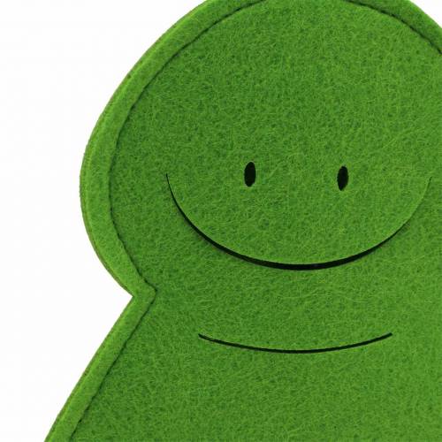 Artikel Kikkerkoning Vilt Hout Groen 20cm x 27,5cm Zomerse decoratie