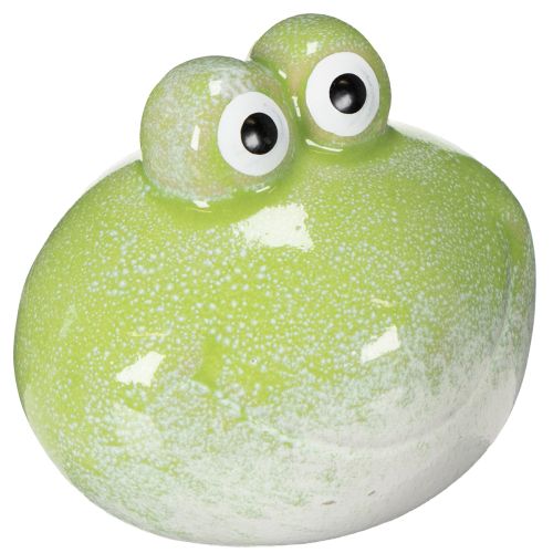 Decoratieve keramische kikkerfiguurtjes voor woonkamer- en bureaudecoratie, 10 cm, 4 stuks