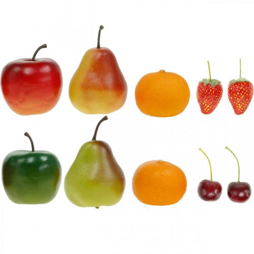 Floristik24 Decoratief fruit, kunstfruitmix L5–8.5cm