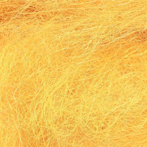 Artikel Lentedecoratie, sisal geel, sisalwol 300g