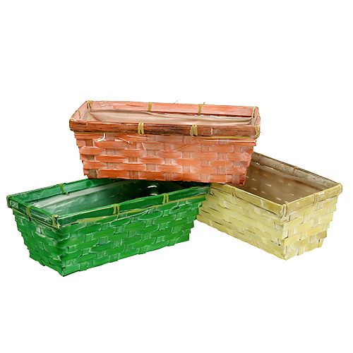 Artikel Lentemand 25x13x9cm oranje, geel, groen 6 st