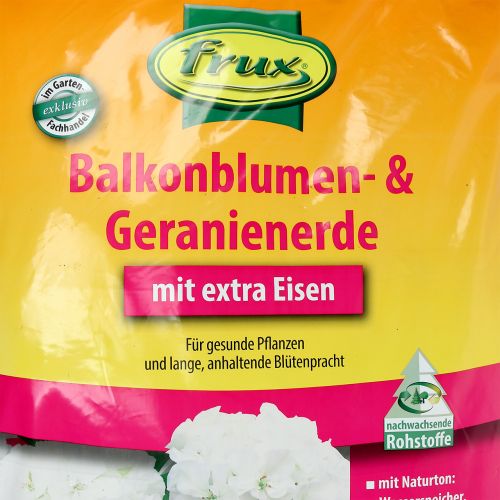 Artikel FRUX balkonbloem en geraniumaarde 40l