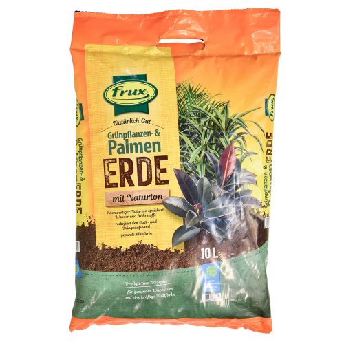Artikel Frux groene plant &amp; palmaarde met langdurige meststof 10l