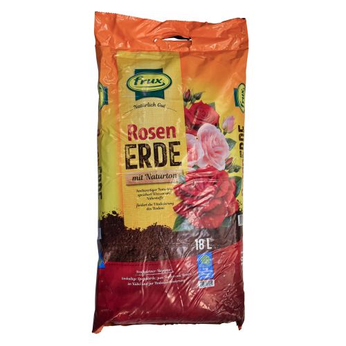 Floristik24 Frux rozengrond speciale aarde voor rozen met natuurlijke klei 18l