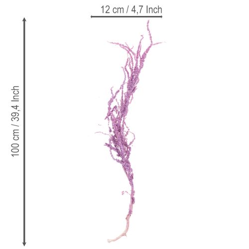Artikel Gedroogde vossenstaartbloemen, geverfd, voor moderne huisdecoratie, 100 cm, 5 stuks